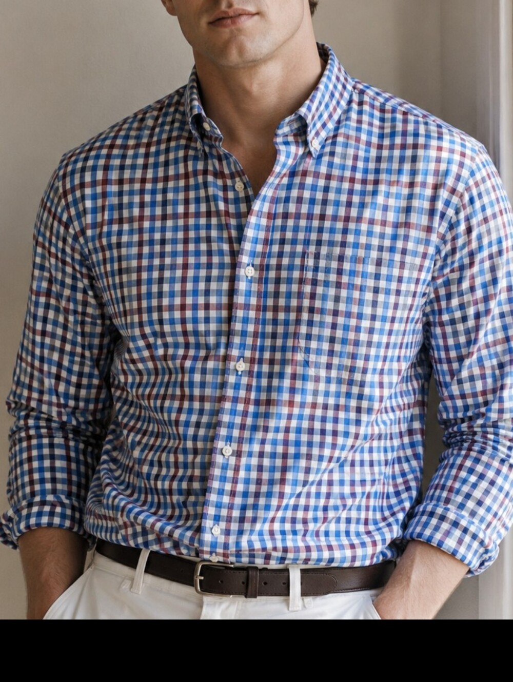 Peter Millar Crown Lite Cotton Stretch Plaid Sport Shirt XL NWT $160